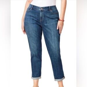 Talbots Blue flawless, cropped jeans